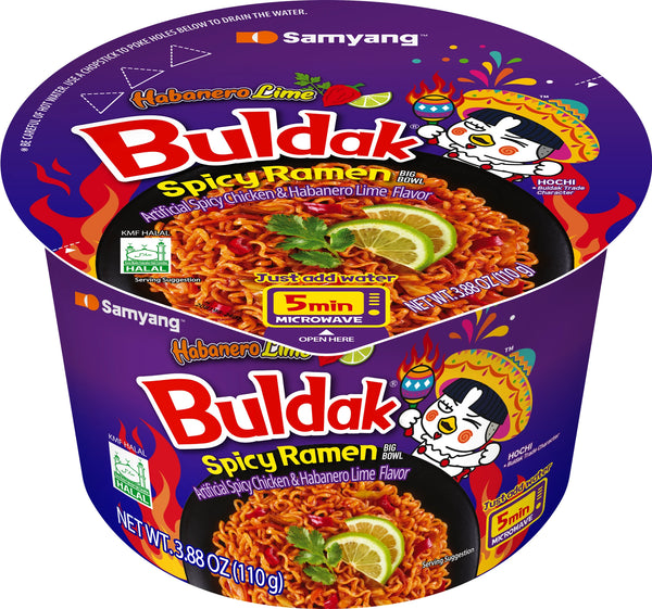 Buldak Habanero Lime Big Bowl - US 6329