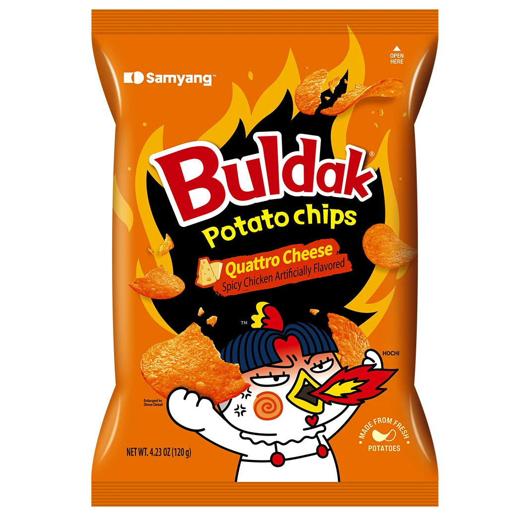 Buldak  Potato Chips Quattro Cheese - US 9947