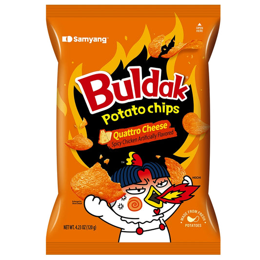 Buldak  Potato Chips Quattro Cheese - US 9947