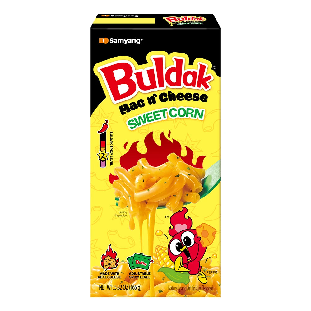 Buldak Mac and Cheese Sweet Corn (Box) - US 5399