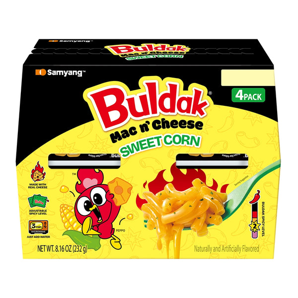 Buldak Mac and Cheese Sweet Corn (4 Cup) - US 7344